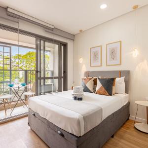 Easy Star - Lindo Studio na m elhor localização do Brooklin!- ZR01H