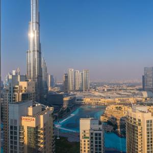 Bellavista Apartments Holiday Homes LLC - High Floor - 1BR 29 Boulevard - Burj Khalifa & Fountain View