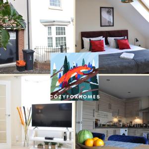 Beaney View House - Modern, Comfortable Spacious 4 Bedrooms Ensuites House with Free Wifi and Parkings