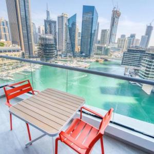 Keysplease Magnificent views of the Marina, Bay Central Dubai Marina