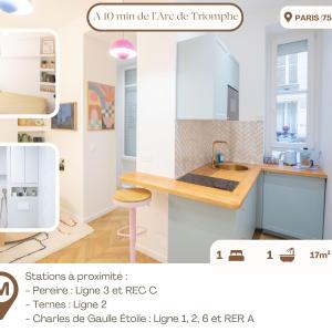 Charmant studio_ Champs-Élysées