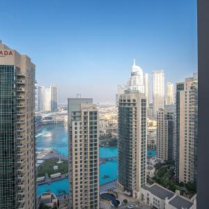 Bellavista Apartments Holiday Homes LLC - Glamorous - 2BR - 29 Boulevard - Burj Khalifa & Fountain View