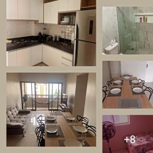 Apart Verdemar Confort com 3 quartos para ate 8 pessoas moderno e funcional e apenas poucos passos da praia