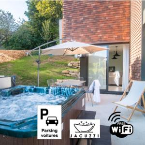 Villa Côté Ouest avec Jacuzzi Privatif
