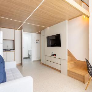 Easy Star - Apartamento fabuloso com mezanino ao lado do Allianz Park - CE01I