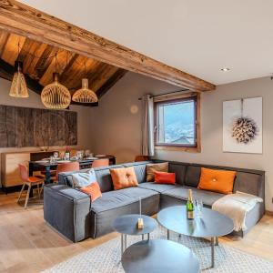 Superbe duplex rénové avec 3 chambres et garage double, au centre de Morzine - FR-1-754-11
