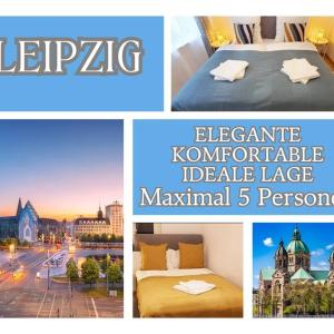 Gemütliche Wohnung in Leipzig Zentrum mit Terrasse