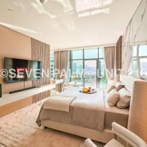 Luxus-Studio mit Private Beach in Top-Lage, Meerblick & Infinity Pool!