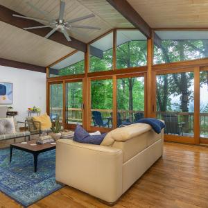Retro Metro Deck House MCM Gem with Hot Tub & Spectacular Views!