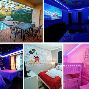 Star Wars + Princess + Mickey themed kid rooms