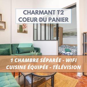 Charmant T2 au cœur du Panier