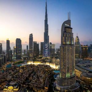 Mesmerizing view of Burj Khalifa