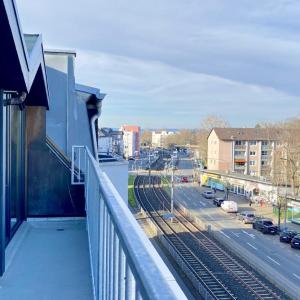 Schönes Erwachen im Frankfurter Penthouse