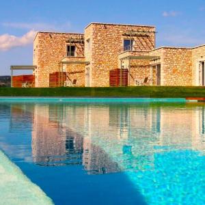 Stone Bay Houses in Messinia Kalamaki Beach Area