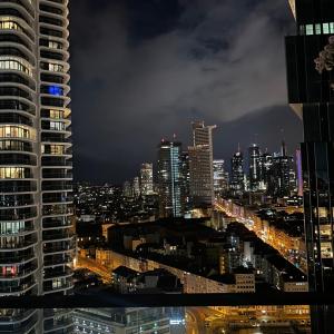 Skyline Blick Frankfurt - Nahe Messe