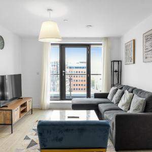High rise 2 Bedroom & 2 Bath Apartment with Parking, balcony & amazing view