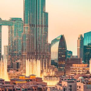 Elite Royal Apartment - Panoramic Full Burj Khalifa, Fountain & Skyline view - Baron