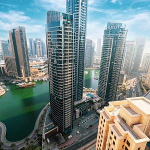Luxury 4-Bedroom with Maids Room, Marina and Ain Dubai Views