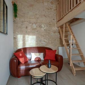 Studio mezzanine avec parking Albert 1er