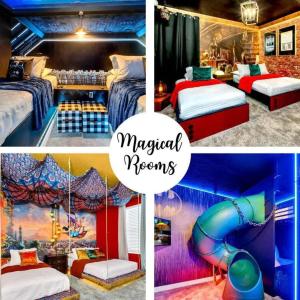 Magical Pool Home, Enchantments Theme Rooms - 9Bd 5Ba 9CG1161