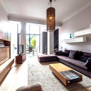 Spacious apartment in Brussels, large private garden