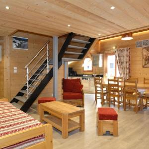 Spacieux 4 pièces avec mezzanine, balcon et parking, à 2 pas de Super-Châtel - 7 pers. - FR-1-676-25