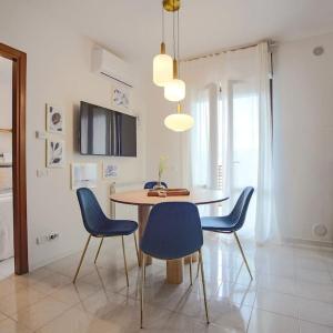 modern flat with light and sun on the sweet terrace