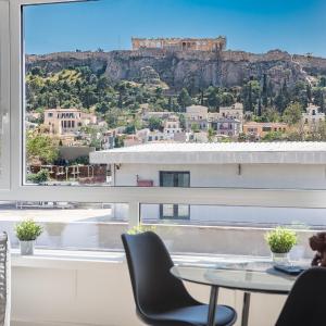 Stylish Studio: Acropolis View in Monastiraki Sq.