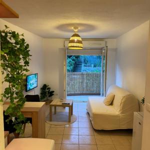 Studio confortable avec vue