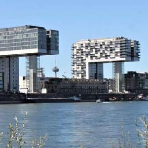 Luxurious apartment in high class building Kranhaus in Cologne