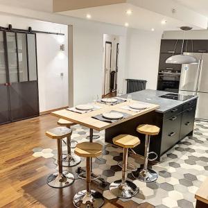 Appartement type industriel centre ville