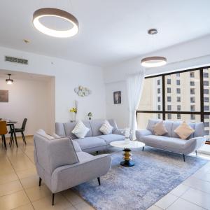 RH- Walk to JBR beach & Tram, Comfortable 02BR