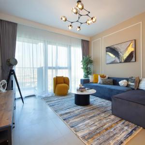 RH -Skyline Serenity, High-Floor Oasis in Downtown, walk to Burj Khalifa