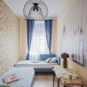 Quiet rooms in the bustling city center