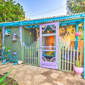 Beautiful flower garden cottage