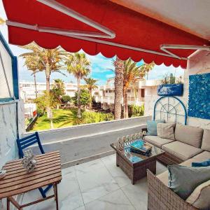 Canarian blue Suite tropical garden view & Pool