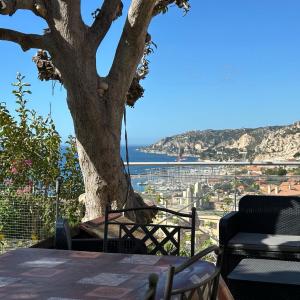 Maison provençale avec vue sur mer