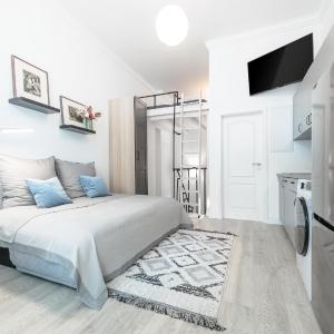 The Mierendorf I, budget group & family apartment, 1BR, 1 Living room, ideal for 2 - 4 Guests