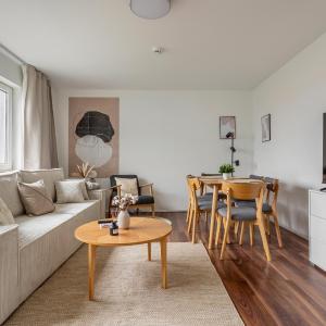 Global Living - Design Apartments I Terrace I Kitchen I Smart-TV I Parking space I München