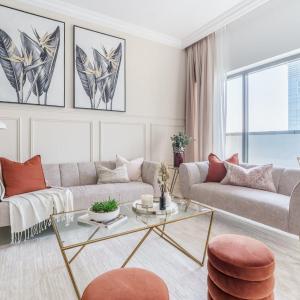 GuestReady - Beige Elegance in Business Bay