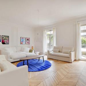 Chic flat with garden terrace -4BR-12P - Trocadéro