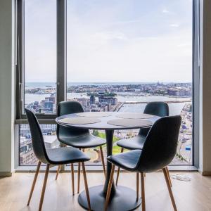 26th Floor Helsinki High Point 1 BDR Apartment with City View