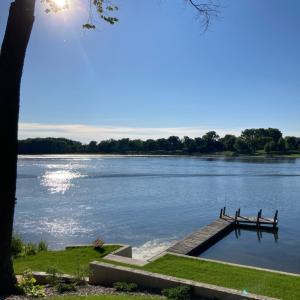 Lakefront home with Private suites