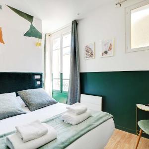 Cosy Cocoon for 2P with A-C - Near Montmartre