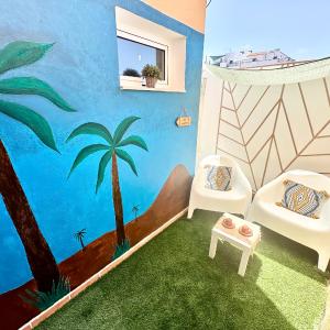 El Cocotero by the sea, desk,300mb fiber and terrace