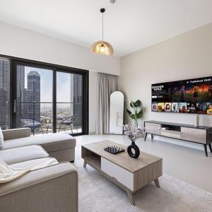 LUXE | 2BR | Sea & City View | 5 Min to Dubai Mall