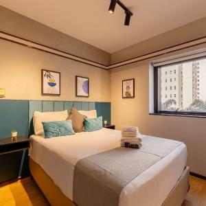 Easy Star - Aconchegante flat perto do Shopping Pamplona - HQ03I