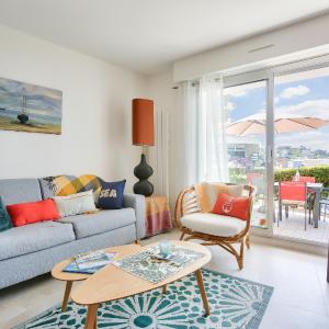 25m de la plage, vue mer, appartement pour 4