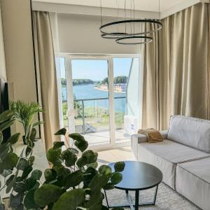 Premium Apartment EYE ON BALTIC SEA with Panoramic View - Pool & Sauna - Air Conditioning - Free Underground Parking