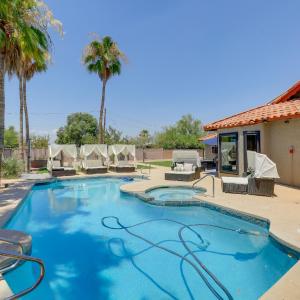 Spacious Las Vegas Getaway with Private Pool and Spa!